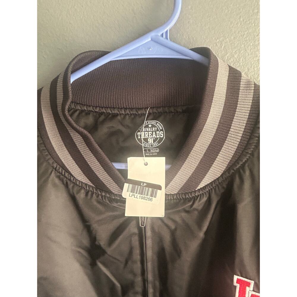 Utah Utes Rivalry Threads Black Large Jacket (NWT) - Picture 2 of 3